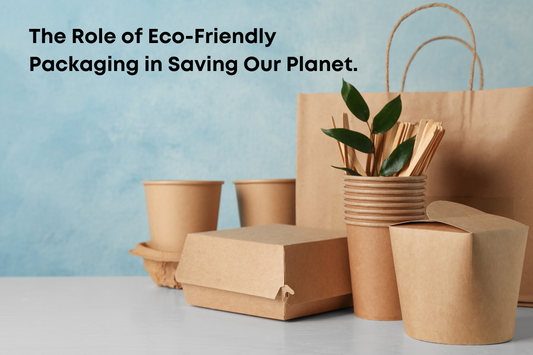 Eco-friendly packaging stacked