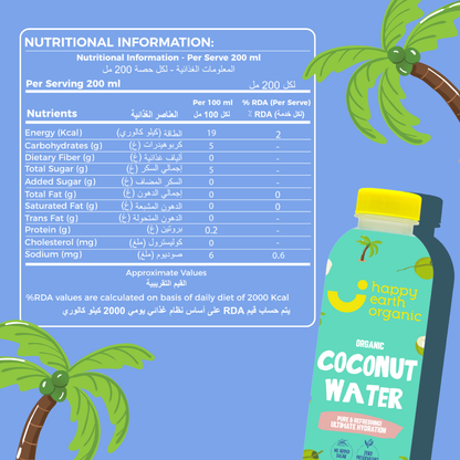 Organic Coconut Water 250ml