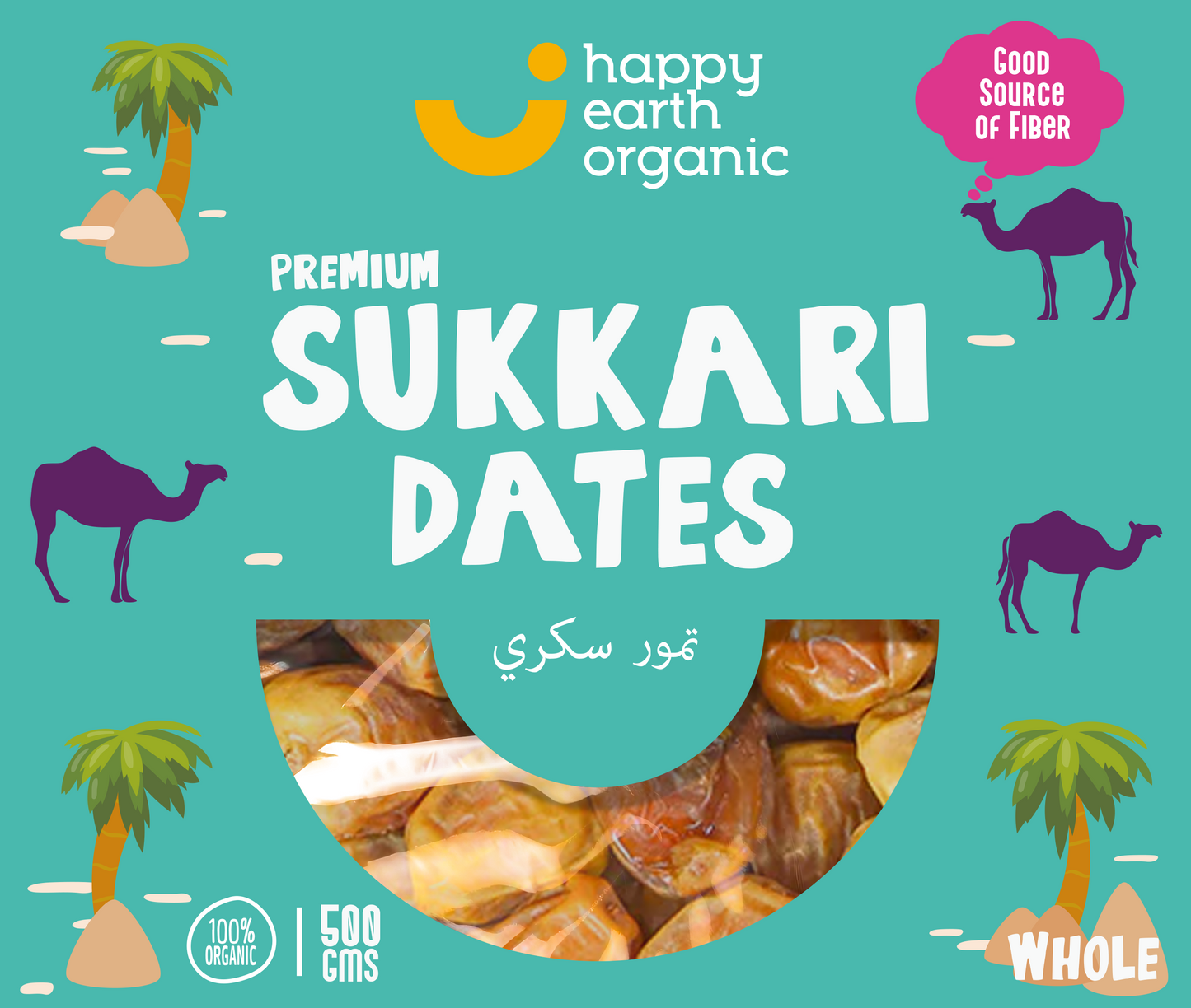 Organic Sukkari Dates